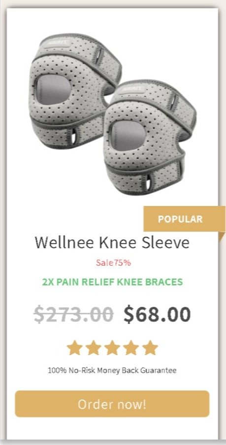 Wellnee Sleeve offer price 
